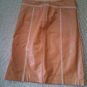 Vintage leather Gap skirt 6